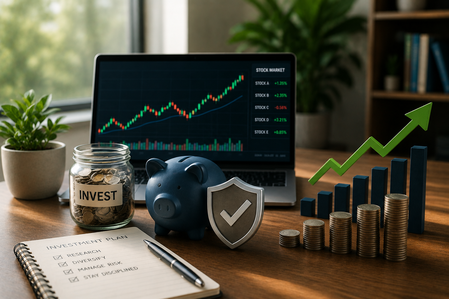 How to Invest money in Stocks Safely and Effectively
